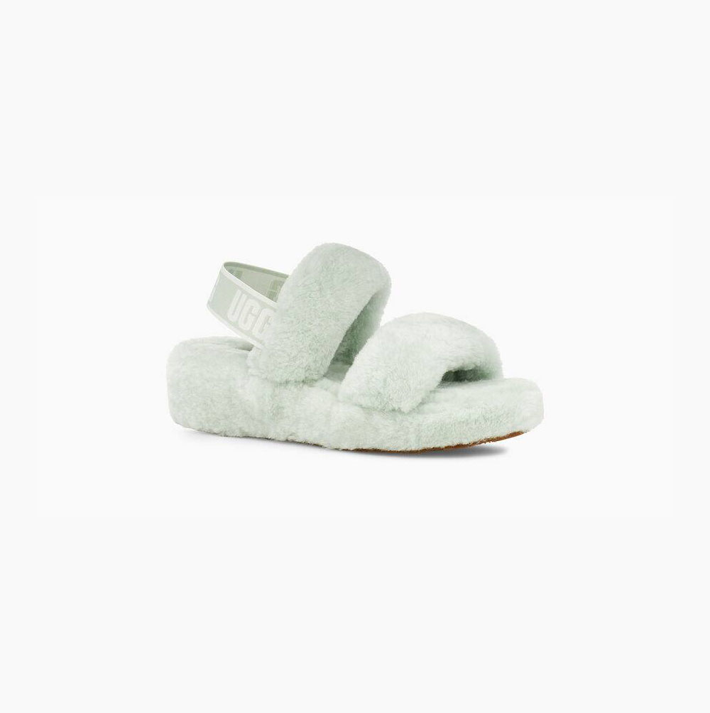 UGG Oh Yeah - Tøfler Dame - Mint (NO-Y012)